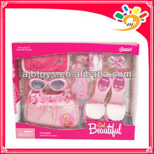 Girl's decoration toys,Fashion beauty sets toys,Toy shoes handbag and glasses